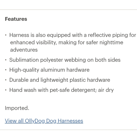 OllyDog Black Alpine Camouflage Dog Harness - L - Picture 5 of 5